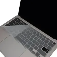 McStorey Macbook Air M1 Klavye Kılıfı US(ABD) İngilizce Harf Baskı A2179 A2337 ile Uyumlu
