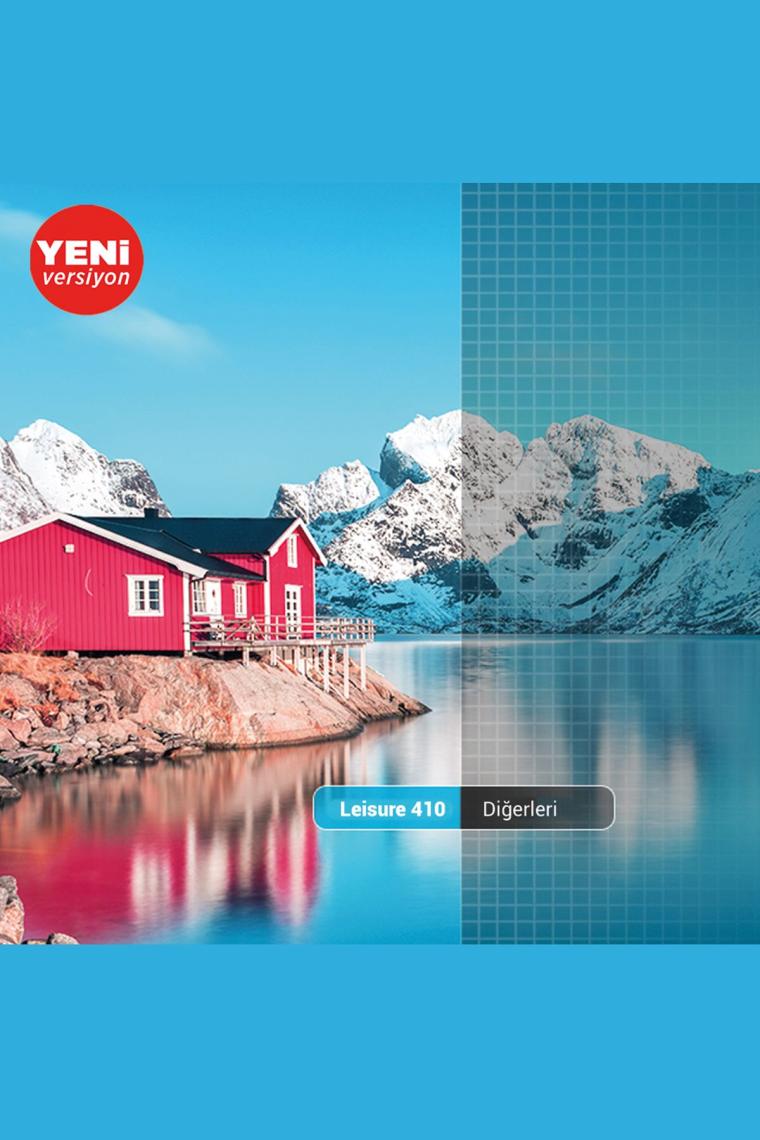 Leisure 410 5g Wifi 1080p Destekli Lcd Led Projeksiyon Cihazı - 240 Inç Yansıtma - Dahili Hoparlör