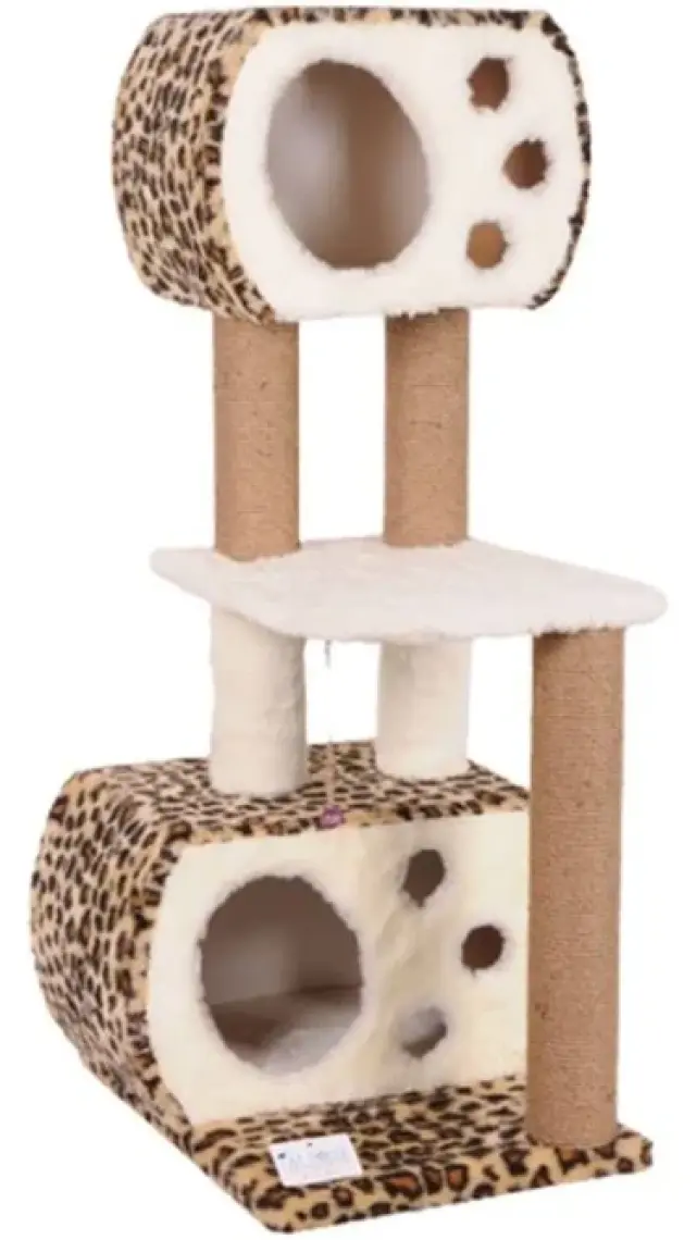 Cat Hause Kedi Tırmalama Platformlu S8 Pembe 115 cm