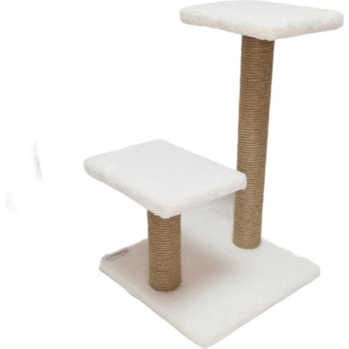 Lena Pet Step Basamak Kedi Tırmalama Tahtası Beyaz