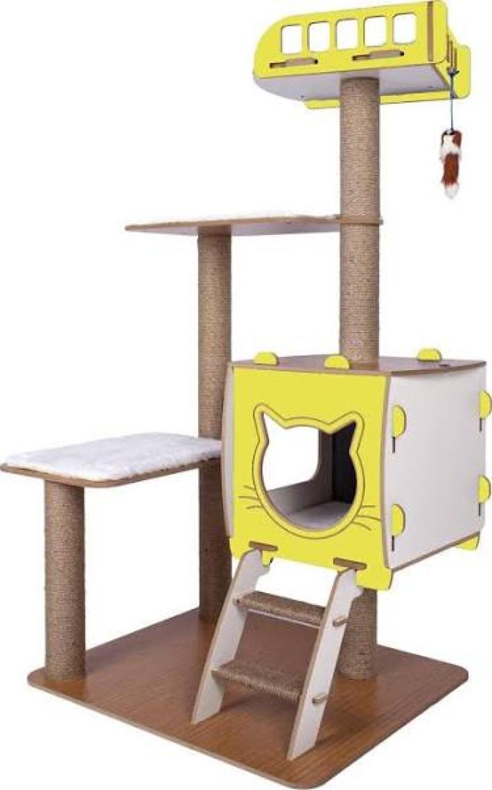 Patihomes Katlı Kedi Tırmalama Evi - Kedi Tırmalaması