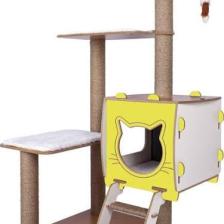 Patihomes Katlı Kedi Tırmalama Evi - Kedi Tırmalaması