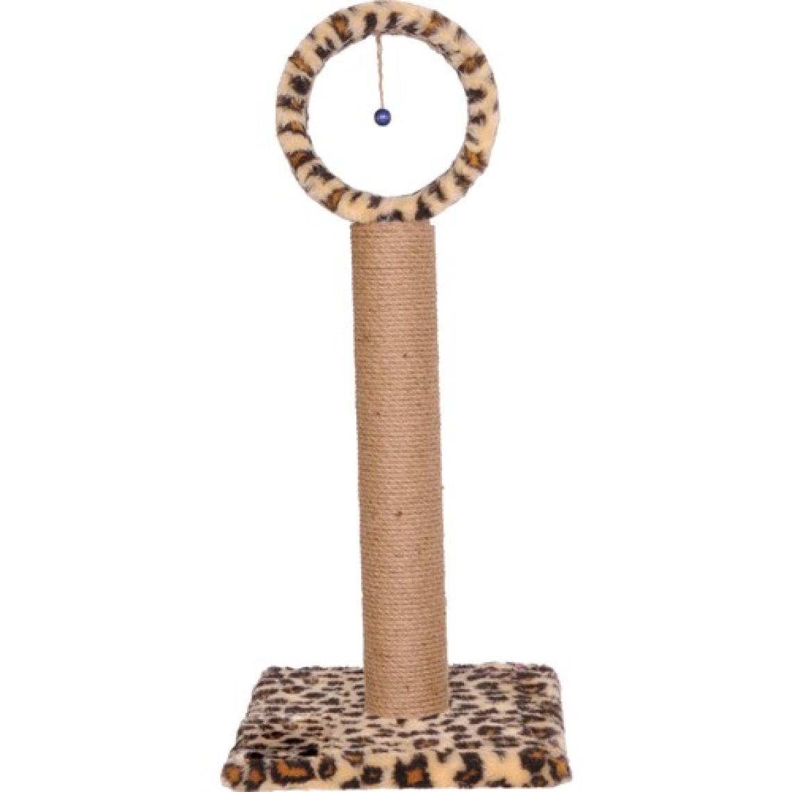 Cat Hause Kedi Tırmalama T4 Çemberli Leopar 76 cm