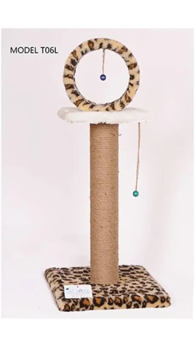 Cat Hause Kedi Tırmalama T6 Çemberli Mor 78 cm