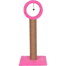 Cat Hause Kedi Tırmalama T4 Çemberli Pembe 76 cm