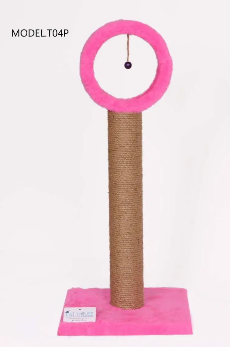 Cat Hause Kedi Tırmalama T4 Çemberli Leopar 76 cm