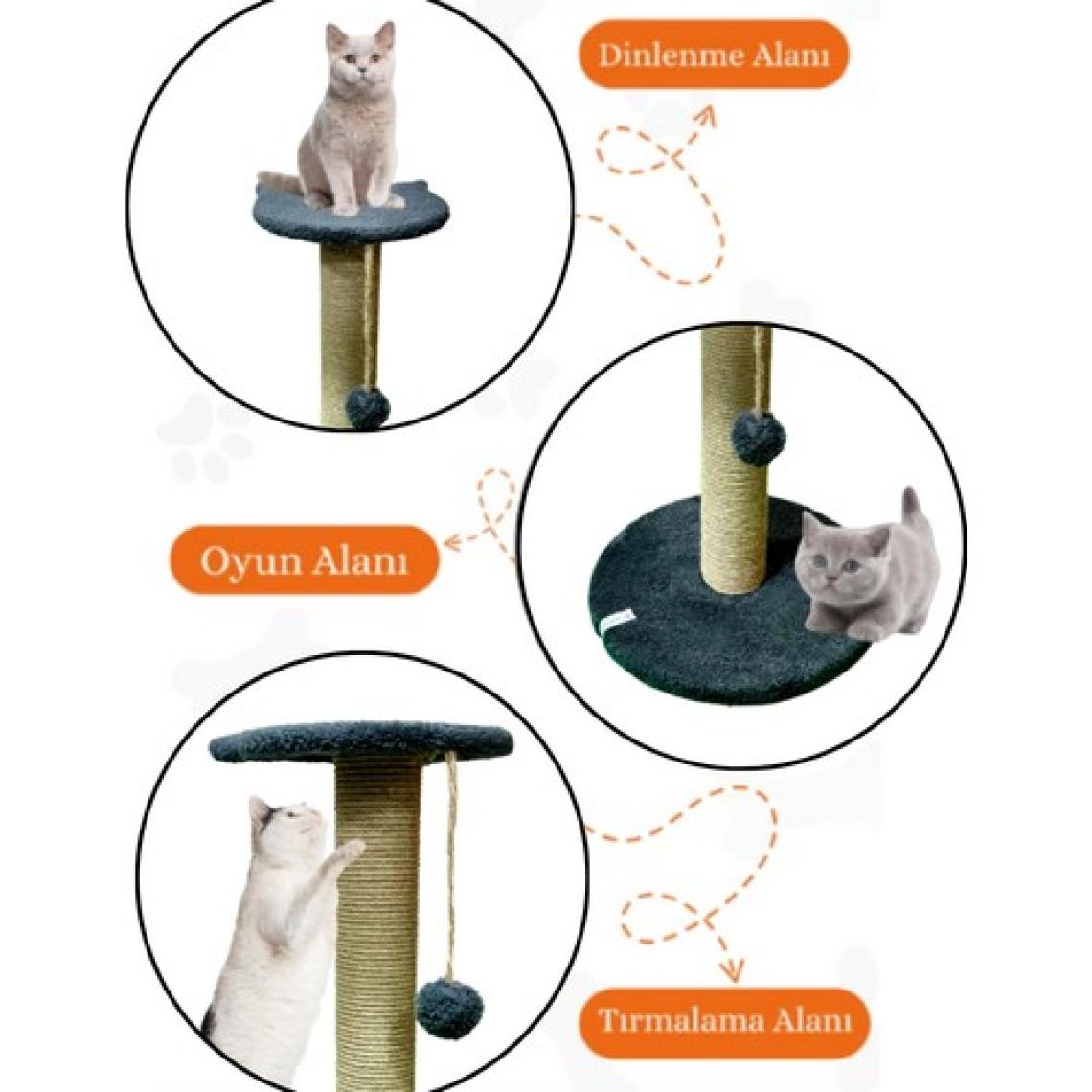Nursoft Stepli Kedi Tırmalama Tahtası
