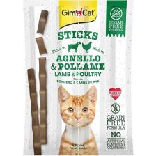Gimcat Sticks Kuzu Etli ve Tavuk Etli 4x5 gr Kedi Ödül Çubukları