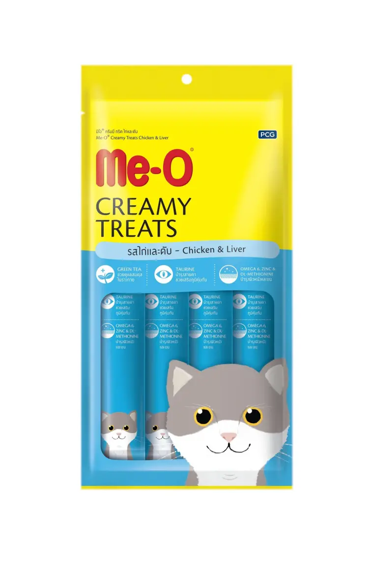 Me-O Creamy Kedi Ödül Maması Tavuk ve Ciğer 15 GR