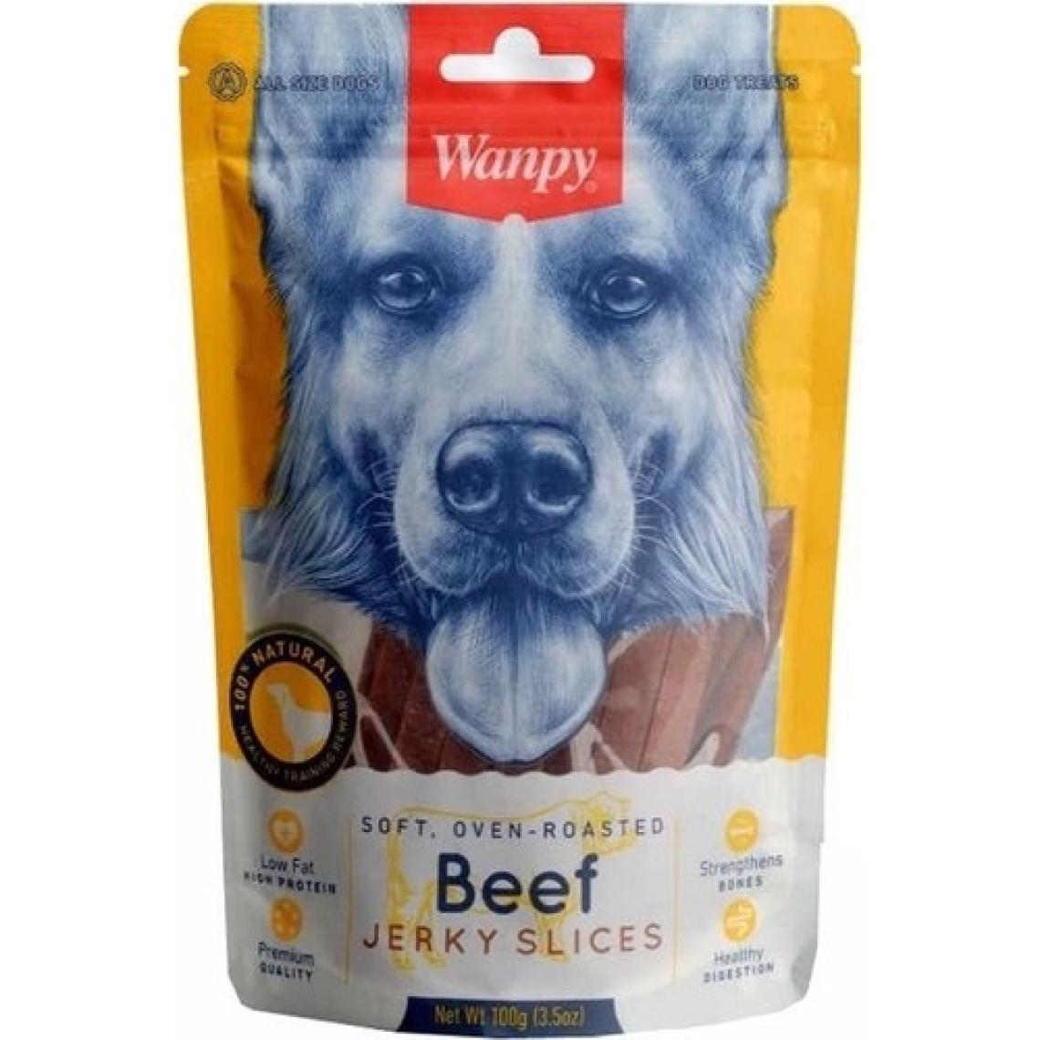 Wanpy Yumuşak Sığır Eti Parçalı Köpek Ödül Maması 100 gr