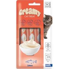 M-Pets Creamy Somon Balıklı 15 gr 4'lü Kedi Ödülü