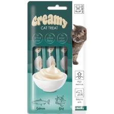 M-Pets Somon Balıklı ve Biftekli 15 gr 4'lü Sıvı Kedi Ödülü