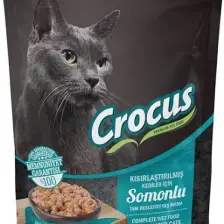 Crocus Tahılsız Pouch Jöleli Somonlu Kısırlaştırılmış Konserve Ke