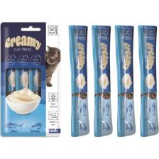 M-Pets Creamy Ton Balıklı Karidesli Kedi Ödülü