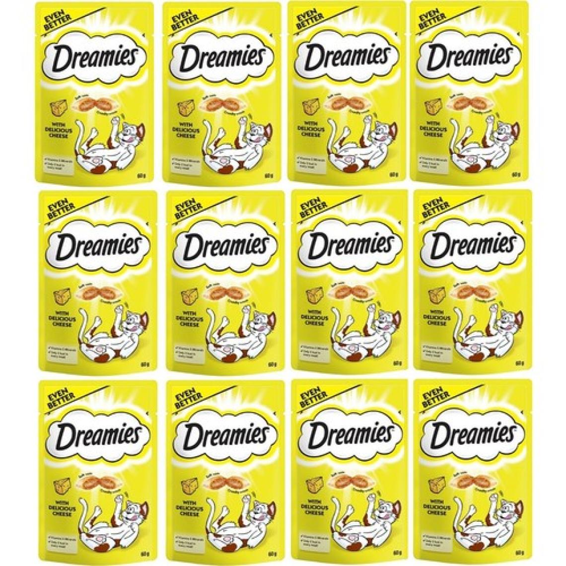 Dreamies Cheese Peynirli Kedi Ödül Maması 60 gr x 12 Adet
