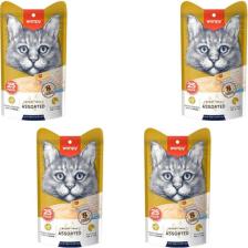 Wanpy Karışık 8 Lezzetli Krema Kedi Ödülü 25X14 gr x 4 Adet