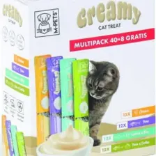 M-Pets 4 Lezzet Karışık Kedi Creamy 48X15GR