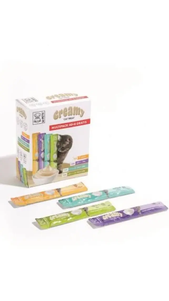 M-Pets 4 Lezzet Karışık Kedi Creamy 48X15GR