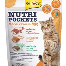 Nutripockets Kedi Ödülü Malt&multivitamin 150gr