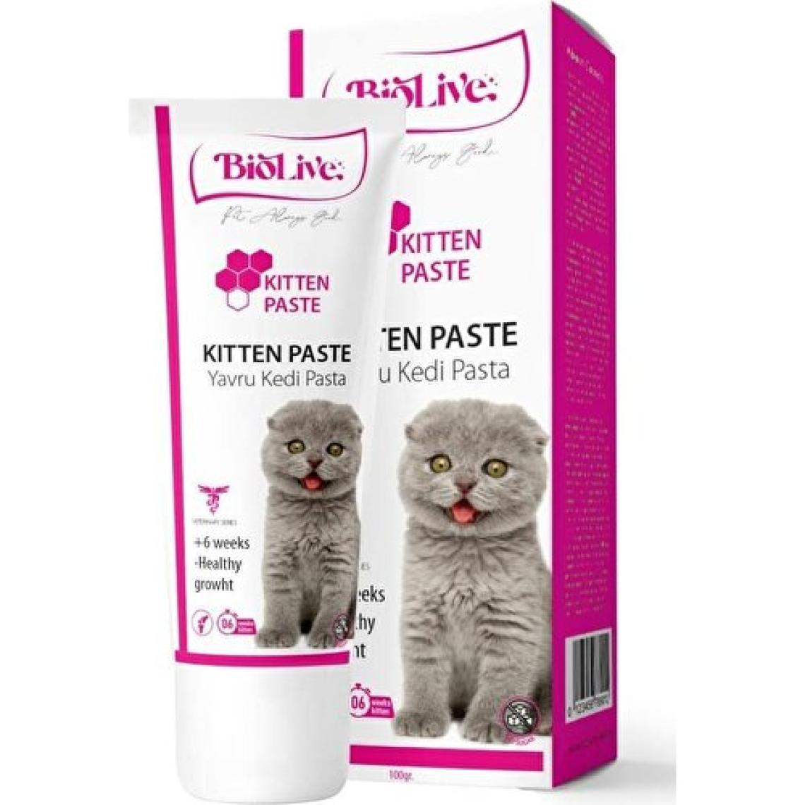 Biolive Yavru Kediler Için Malt+Multivitamin Paste 100GR