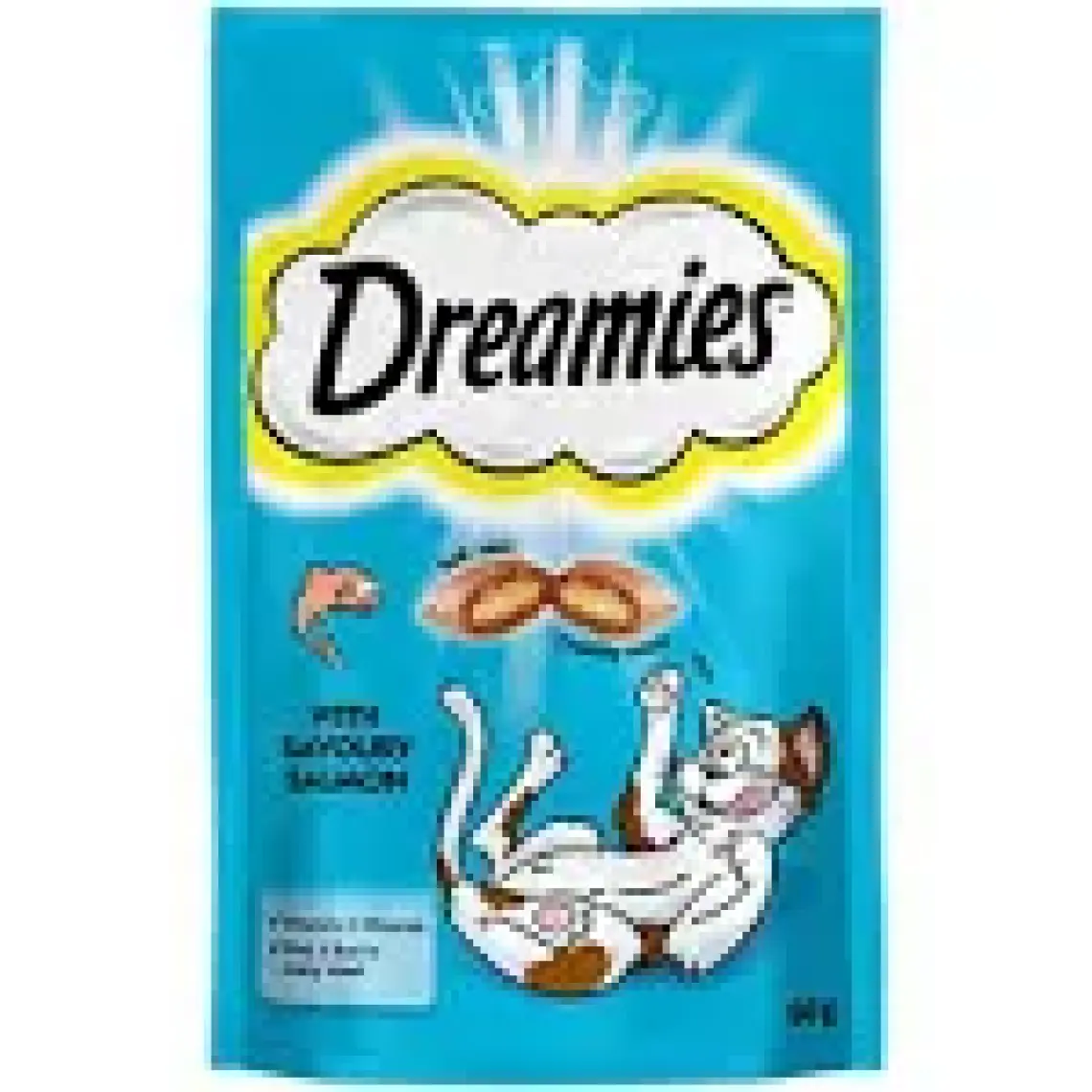 Dreamies İçi Dolgulu Somonlu Kitir Kedi Ödülü 60 Gr