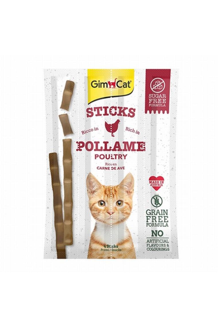 Gimcat Sticks Kümes Hayvanlı 4x5 gr Kedi Ödül Çubukları
