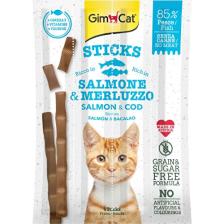Gimcat Sticks Alabalıklı ve Somonlu 4x5 gr Kedi Ödül Çubukları