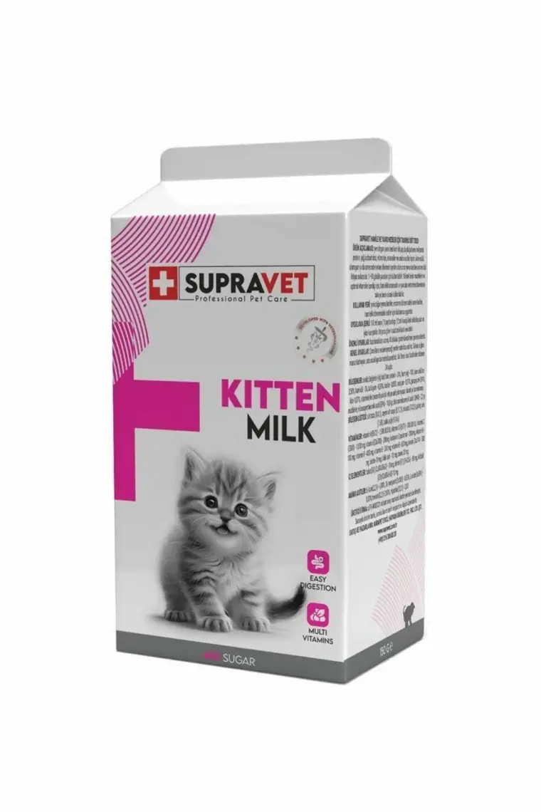 Supravet Hamile ve Yavru Kediler Için Taurinli Süt Tozu 150  gr