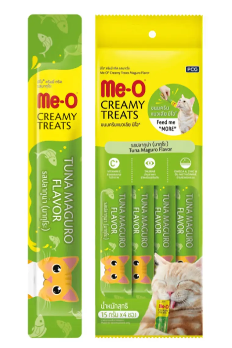 Me-O Creamy Kedi Ödül Maması Yüzgeçli Orkinos Balığı 15 GR