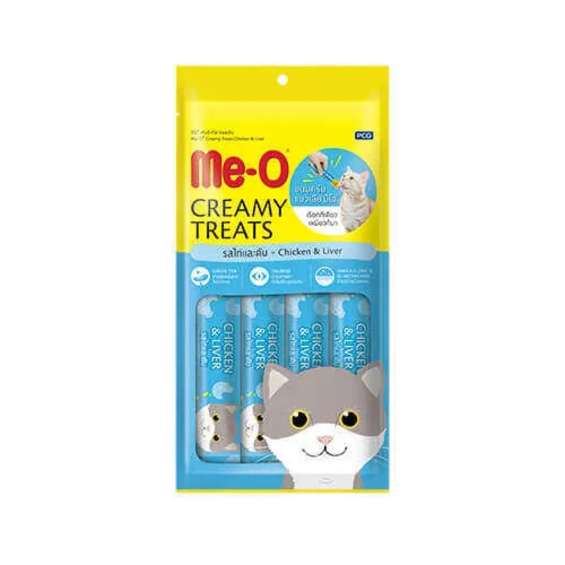 Me-O Creamy Kedi Ödül Maması Yüzgeçli Orkinos Balığı 15 GR
