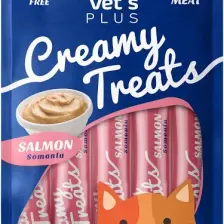 Vet's Plus Somonlu Krema Kedi Ödülü 5x14gr