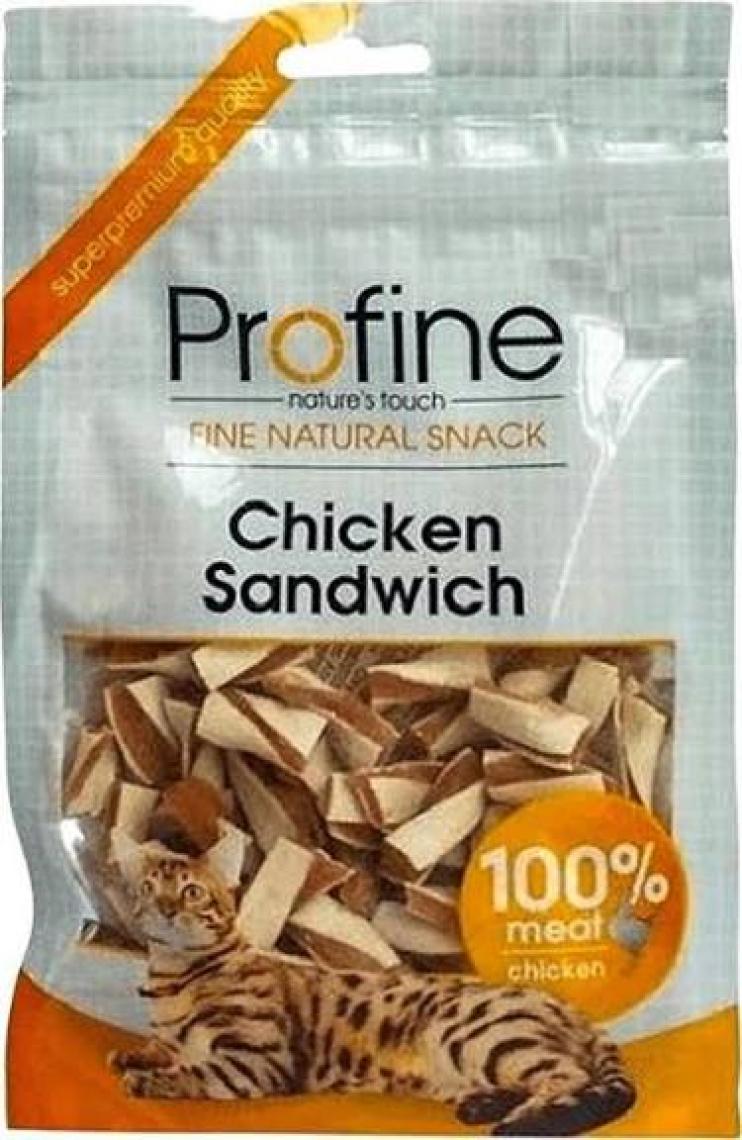 Profine Snack Cat Chicken Tavuk Etli Leziz Kedi Ödülü 80 Gr