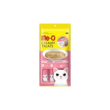 Me-O Creamy Treats Çizgili Orkinos Balıklı 4x15 gr Sıvı Kedi Ödül Maması