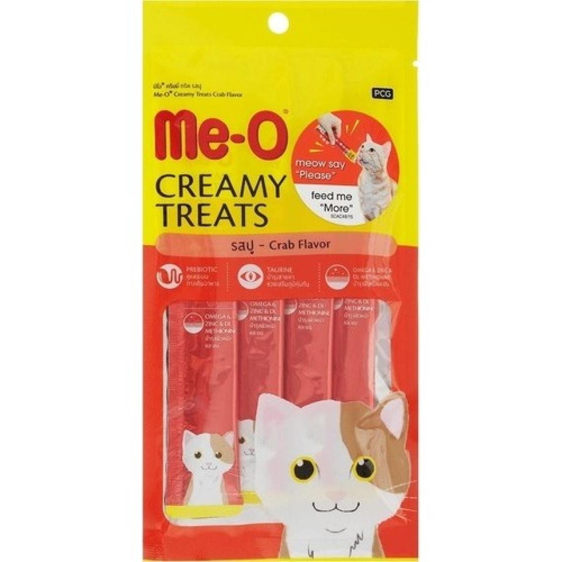 Me-O Creamy Treats Tavuklu ve Balkabaklı 4x15 gr Sıvı Kedi Ödül Maması