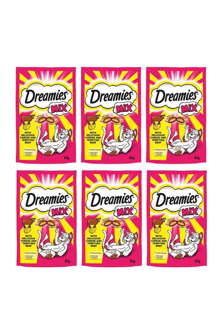 Dreamies Mix Kedi Ödül Maması 60 gr  6 adet
