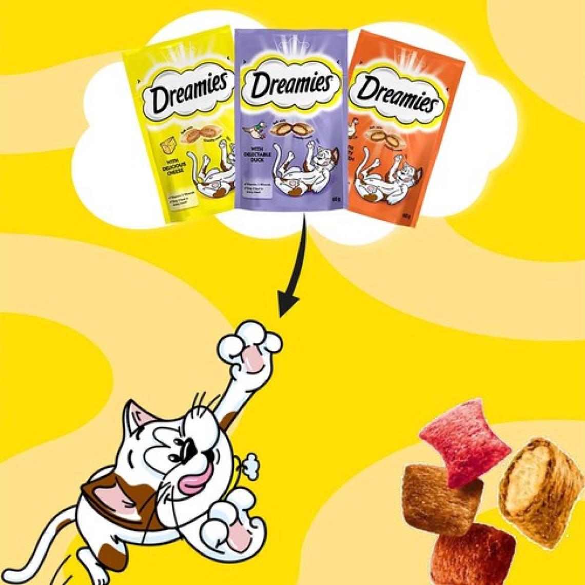 Dreamies Dreamies   Somonlu 60 gr 6x