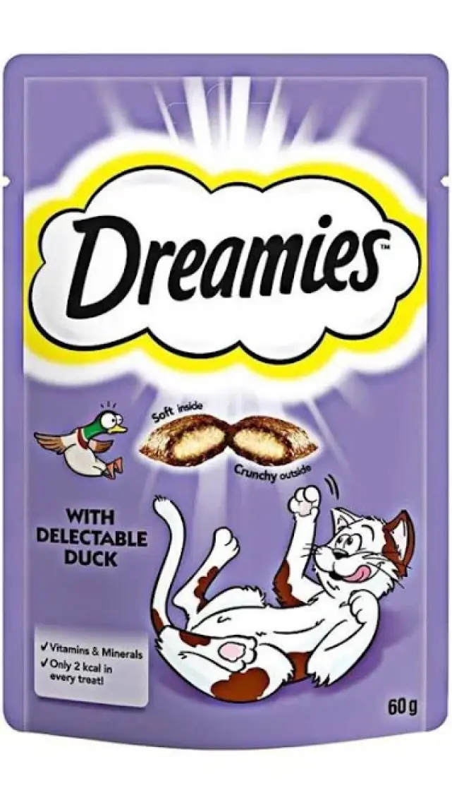 Dreamies Ördekli Kedi Ödül Maması 60 Gr x 6 Adet