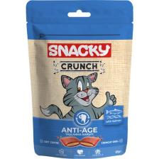 Snacky Crunch Yaşlanma Karşıtı Somonlu Kedi Ödülü 60GR.