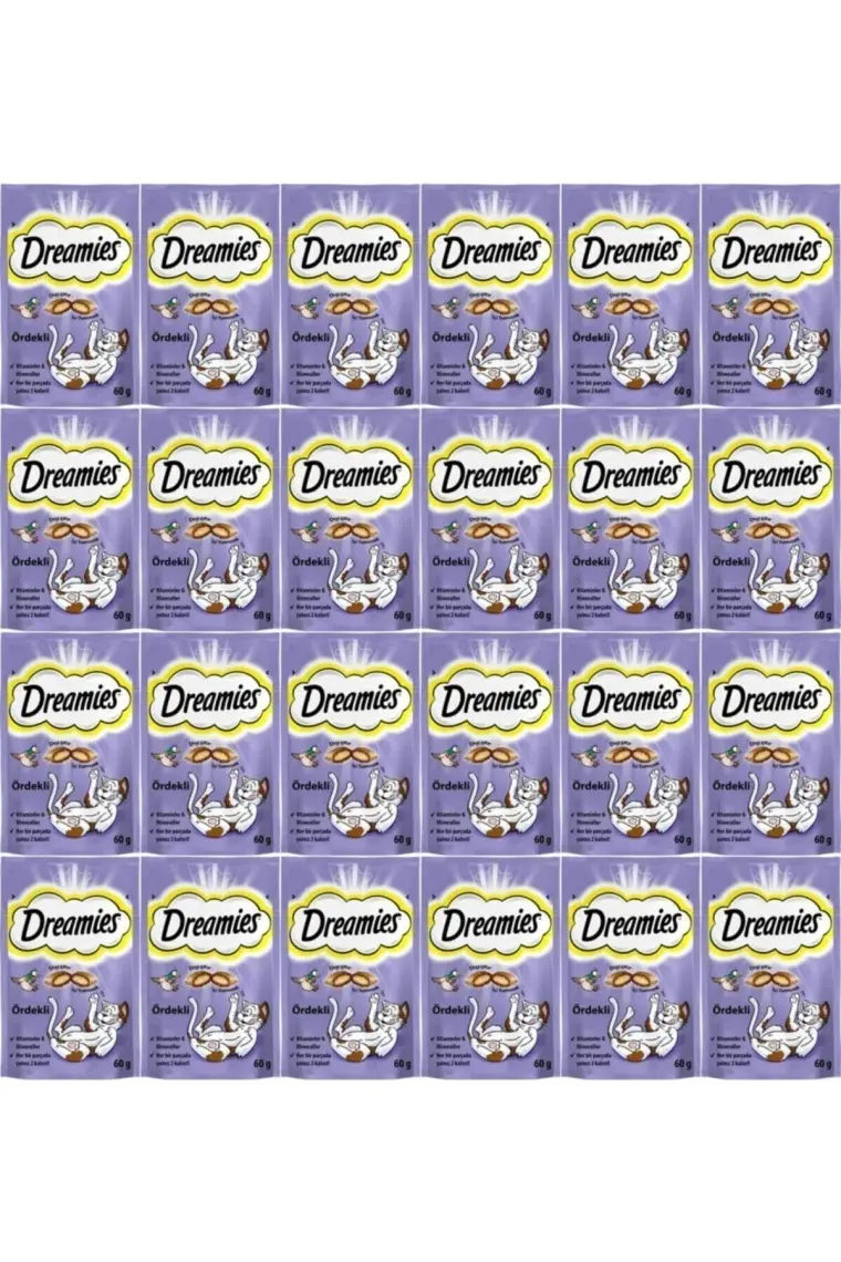 Dreamies Kedi Ödül Maması Karışık 60 gr x 24 Adet