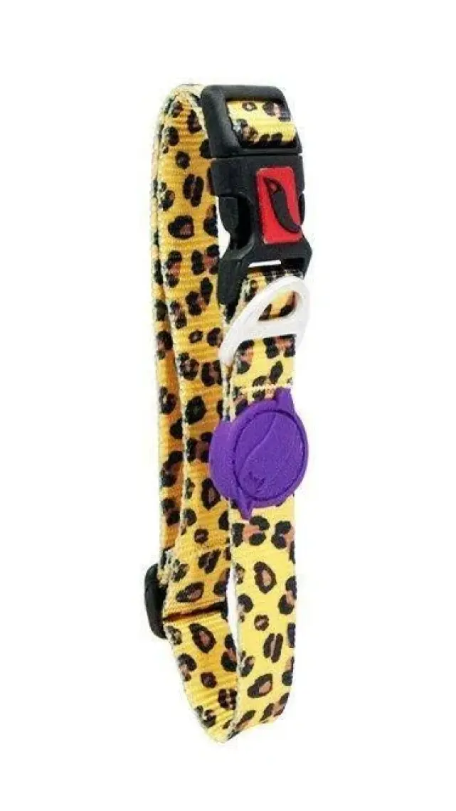 Cat Colar Easy & Safety Lock Kedi Boyun Tasması Leopard