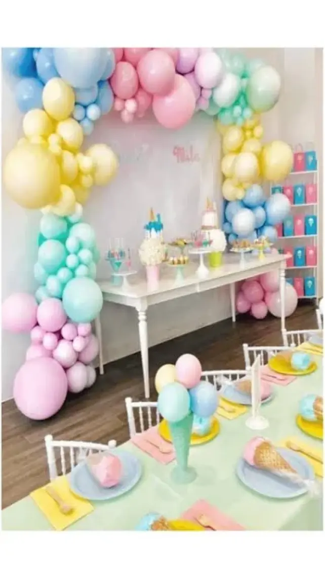 Party Shop Balon Dekorasyon Şerit 5 Metre