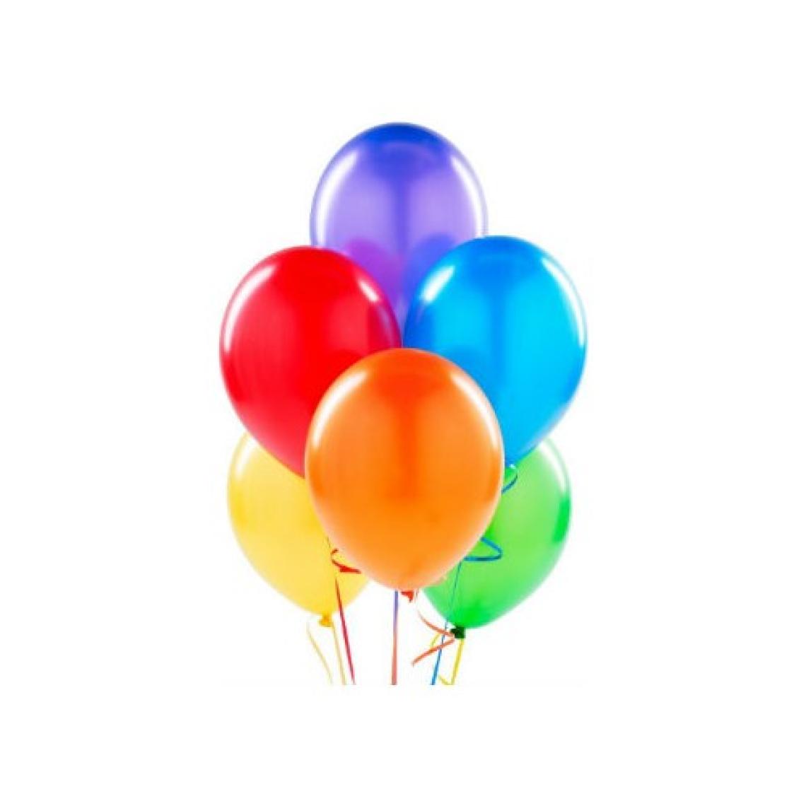 Wildlebend Metalik Renkli Balonlar - 100 Adet