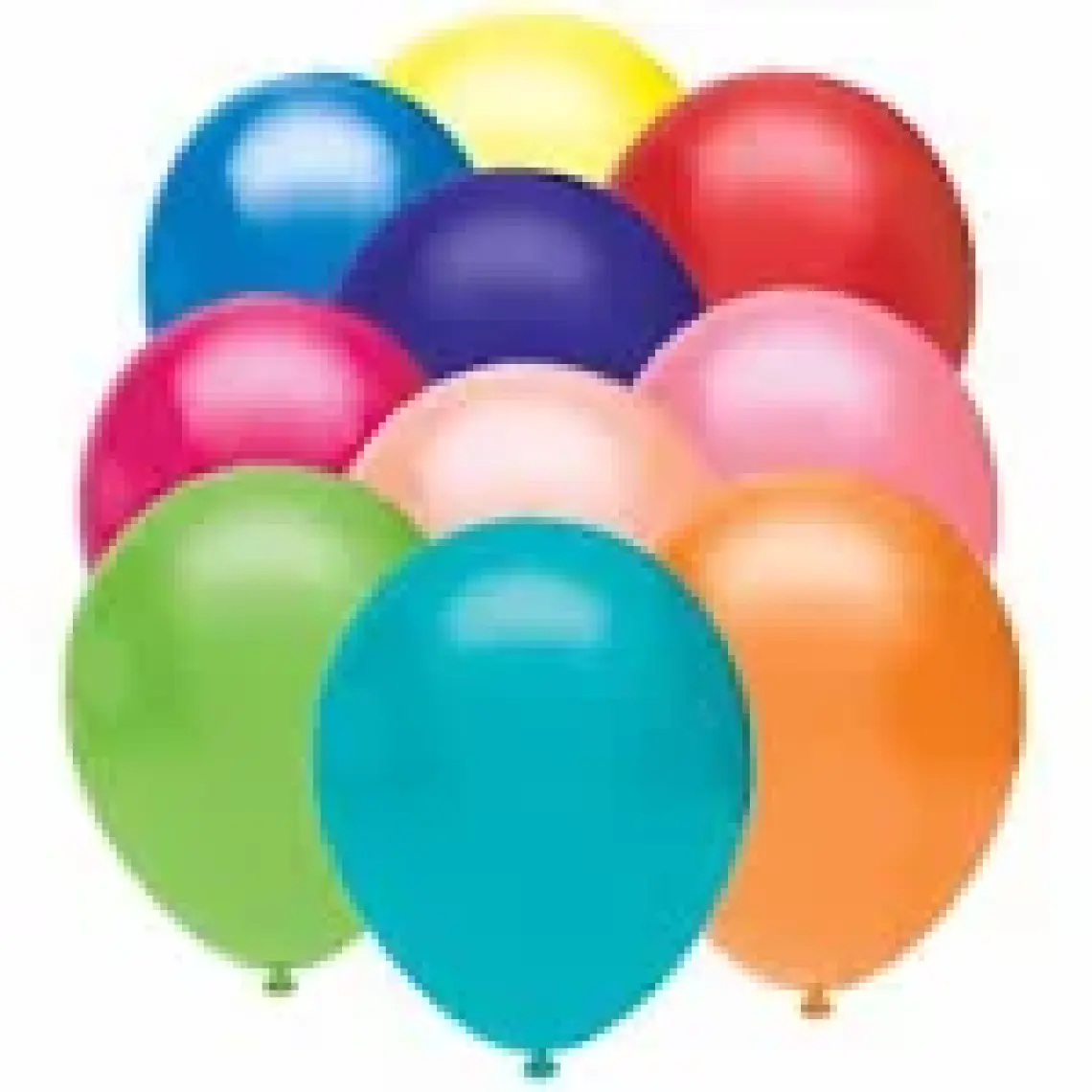 Balonevi   Karışık Baskısız Pastel Balon 100LÜ /12INÇ/