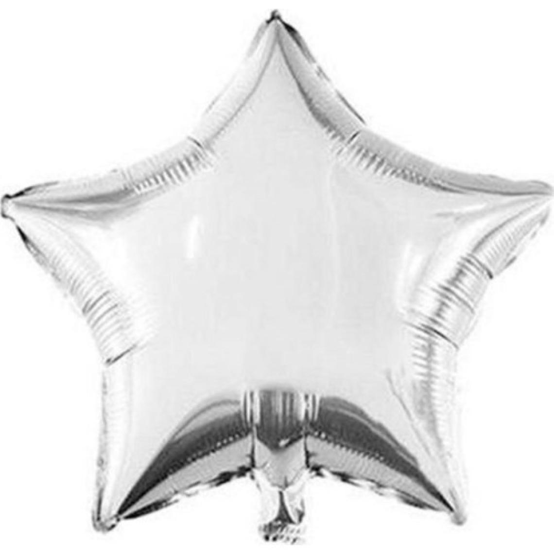 Best Parti Gümüş Yıldız Folyo Balon 45 cm 1 Adet