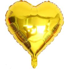 Patladı Gitti Kalp Folyo Balon 18 Inç - 45 cm Doğum Günü Konsept Balon