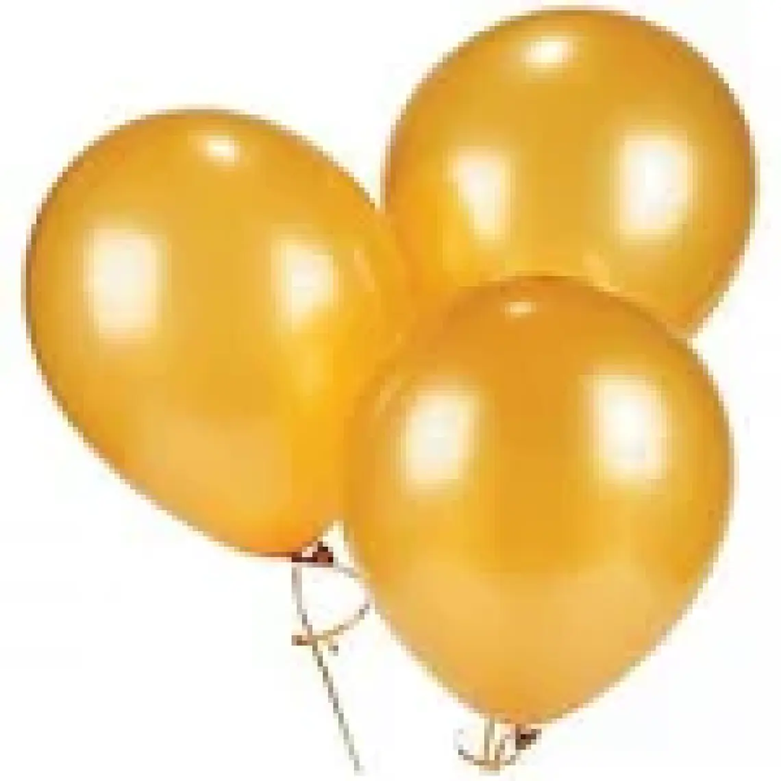 Metalik Gold Sarı Balon 100 Lü