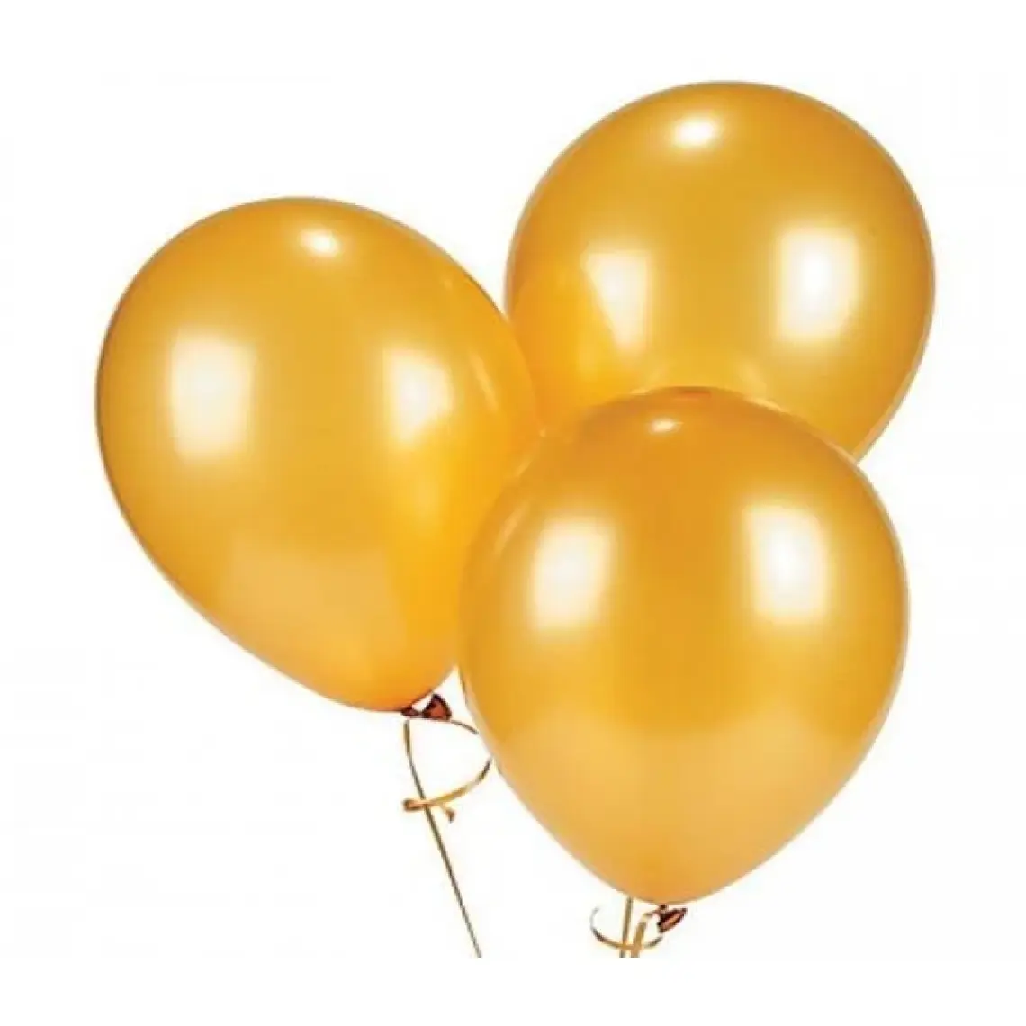 Metalik Gold Sarı Balon 100 Lü