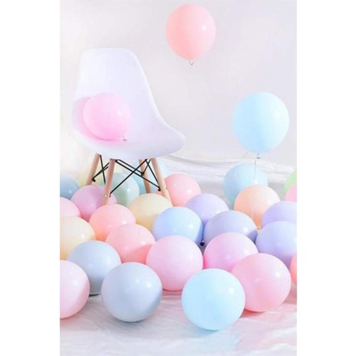 BeySüS Beysus Makaron Pastel Karışık Renk 50 Li Balon