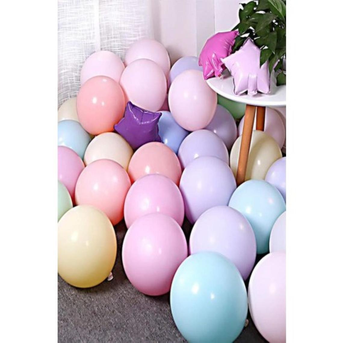 BeySüS Beysus Makaron Pastel Karışık Renk 50 Li Balon