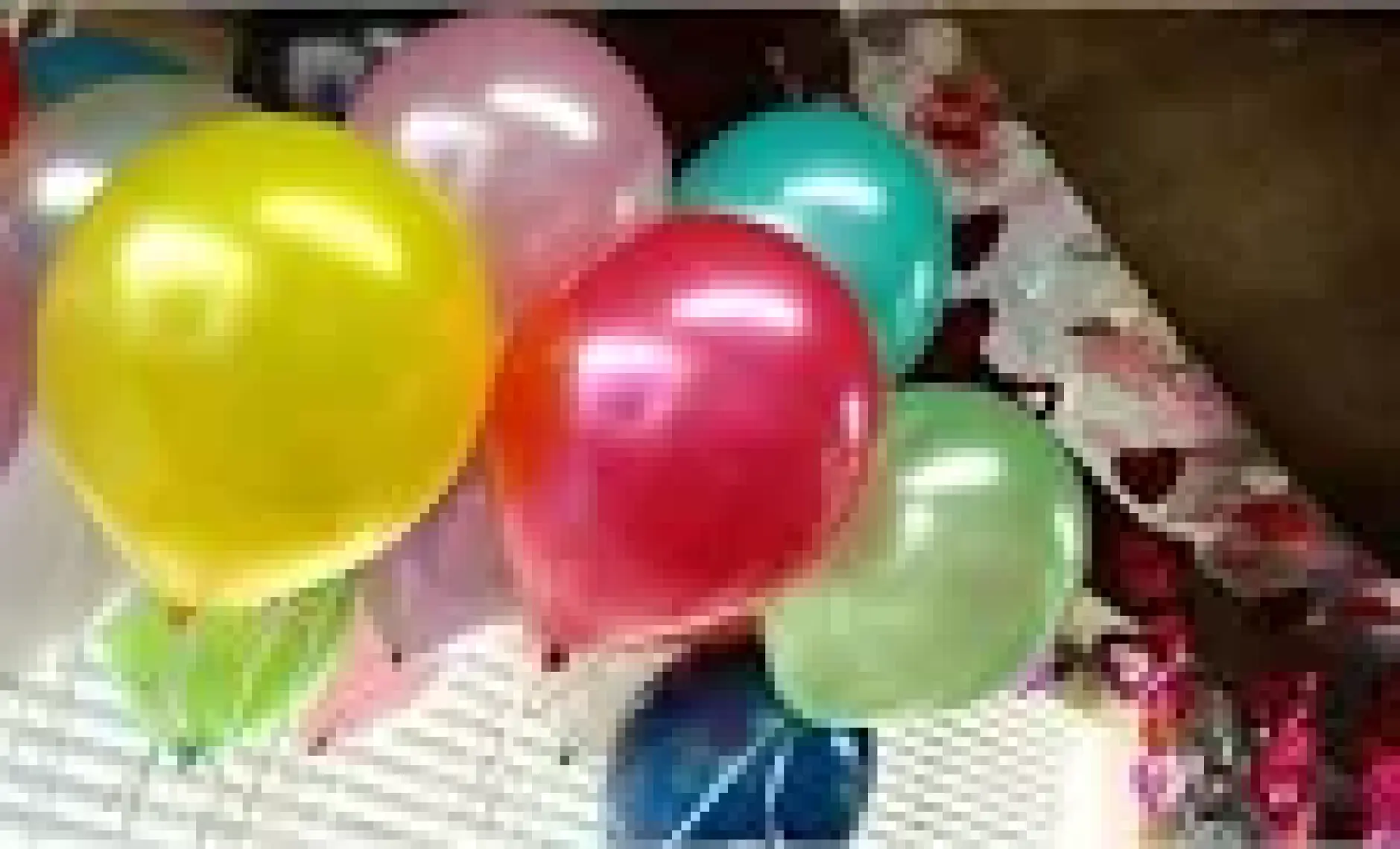 Atom Balon Atom Balon Metalik Karışık Renkli Balon 12 Inç 100 Adet